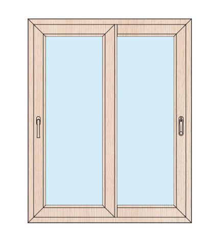 木铝复合140推拉系列